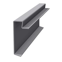 Steel frame profiles without groove